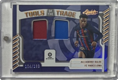 relic karta Panini Absolute Alejandro Balde FC Barcelona Tools of the Trade Relic 104/199