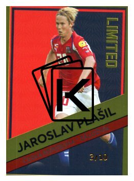 fotbalová kartička 2023 Pro Arena Repre Gold /10 Jaroslav Plašil