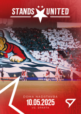 2025-26 SportZoo SK Slavia Praha Stands United SU-15 Slavia vs. Sparta - nadstavba