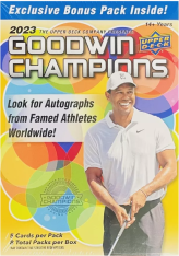2023 Upper Deck Goodwin Champions Blaster Box