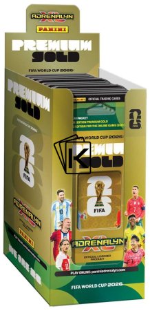 2026 Panini Adrenalynl XL FIFA World Cup USA Gold Premium Box
