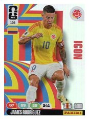 fotbalová kartička World Cup 2026 Adrenalyn XL 108 James Rodriguez (Colombia)