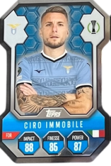 fotbalová kartička 2024-25 Topps Match Attax UEFA Club Competitions Topps Chrome Pro Elite SH17 Ciro Immobile