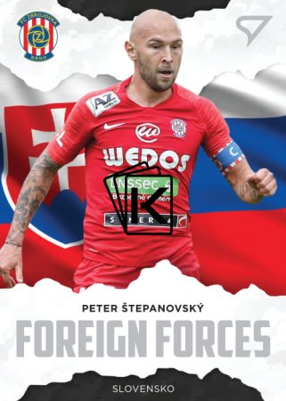 fotbalová kartička SportZoo 2020-21 Fortuna Liga Serie 2 Foreign Forces FF39 Peter Štepanovský FC Zbrojovka Brno