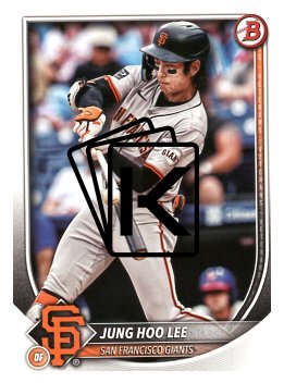 Baseballová karta 2025 Bowman 90 Jung Hoo Lee, San Francisco Giants