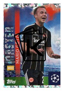 2025-26 Topps Champions League Eintracht Frankfurt 174 Mario Götze - Master