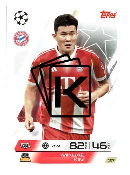 fotbalová kartička 2025-26 Topps Match Attax UCC 157 Kim Min-Jae (FC Bayern München)