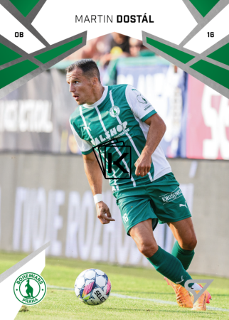 Fotbalová kartička 2024-25 SportZoo Chance Liga Serie 2 Bohemians Praha 1905 324 MARTIN DOSTÁL