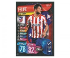 Fotbalová kartička 2019-2020  Topps Champions League Match Attax - Felipe - Atletico Madrid 13
