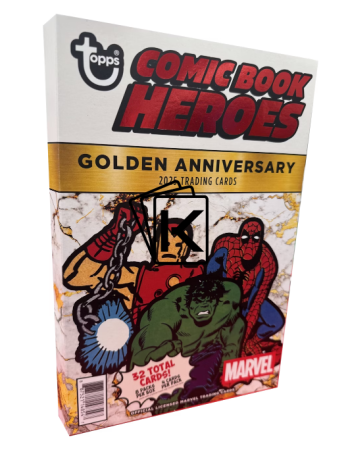 2025 Topps Marvel Comic Book Heroes 1975 Golden Anniversary Hobby Box
