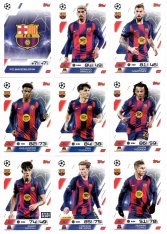 Týmový set 2025-26 Topps Match Attax UEFA Club Competitions FC Barcelona
