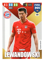 Fotbalová kartička Panini Adrenalyn XL FIFA 365 - 2020 Team Mate 189 Robert Lewandowski Bayern Mnichov