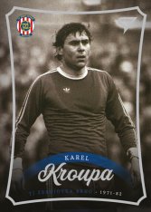 fotbalová kartička 2023 Sportzoo Dekády N-012 KAREL KROUPA TJ ZBROJOVKA BRNO