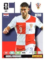 fotbalová kartička World Cup 2026 Adrenalyn XL 129 Andrej Kramaric (Croatia)