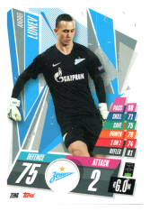 fotbalová kartička Topps Match Attax Champions League 2020-21 ZEN6 Andrei Lunev FC Zenit