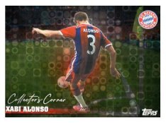 fotbalová kartička 2025-26 Topps Team set FC Bayern Munchen Collectors Corner CC-2 Xabi Alonso Halo