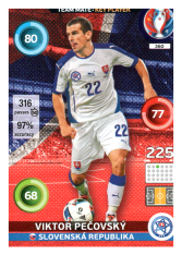 Panini Adrenalyn XL EURO 2016 Key Player 360 Viktor Pečovský Slovensko