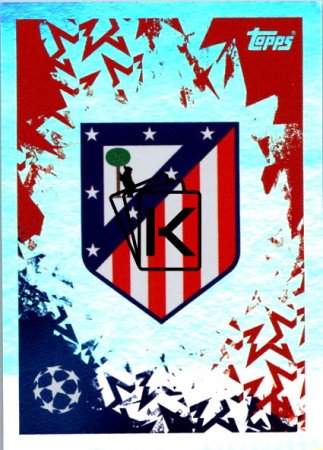 2024-25 Topps Champions League 88 Club Badge (Atlético de Madrid)