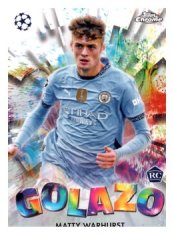 fotbalová kartička 2024-25 Topps Chrome Golazo 11 - Matty Warhust RC