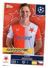 2025-26 Topps Champions League SK Slavia Praha 404 Lukáš Provod