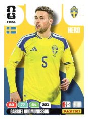 fotbalová kartička World Cup 2026 Adrenalyn XL  FTS54.  Gabriel Gudmundsson (Sweden)