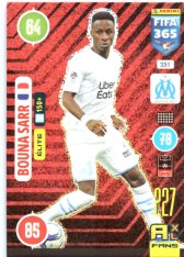 fotbalová karta Panini Adrenalyn XL FIFA 365 2021 Elite 251 Bouna Sarr Olympique de Marseille
