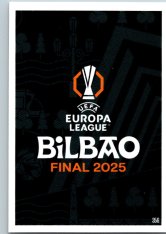 Fotbalová kartička 2024-25 Topps Match Attax EXTRA UEFA Club Competitions 356.  UEFA Europa League Final 2025