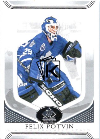 Hokejová karta 2020-21 Upper Deck SP Legends Signature Edition 8 Felix Potvin - Toronto Maple Leafs