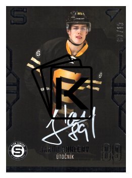 Podepsaná Hokejová kartička SportZoo 2022-23 Klub Legend 12 Jakub Konečný HC Sparta Praha /15