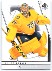 2022-23 Upper Deck SP Authentic 66 Juuse Saros - Nashville Predators