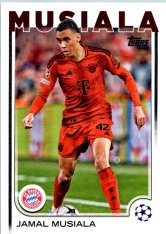 fotbalová kartička 2024-25 Topps UEFA Club Competitions Flagship 42 Jamal Musiala FC Bayern Munchen