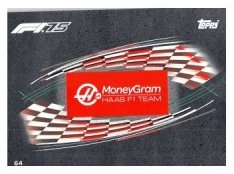 2025 Topps Turbo Attax F1 Moneygram Haas  64 Team Logo