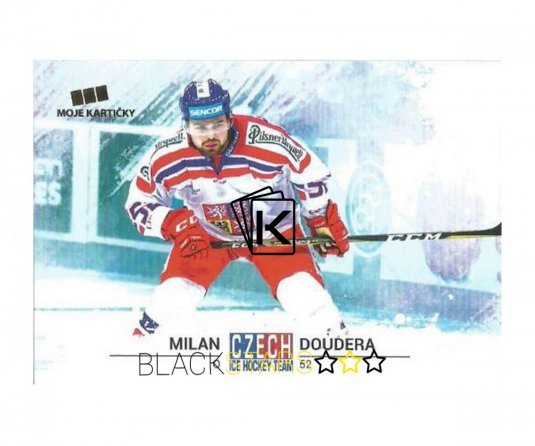 Hokejová kartička Czech Ice Hockey Team 6. Milan Doudera