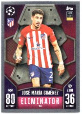 Fotbalová kartička 2023-24 Topps Match Attax UEFA Club Competitions 159 José María Giménez Atlético de Madrid