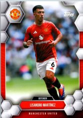 fotbalová kartička 2024-25 Topps Manchester United Fan Set 2 Lisandro Martínez
