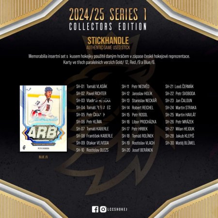 2024 25 Legendary Cards Český Hokej - Series 1 Collectors Edition Box