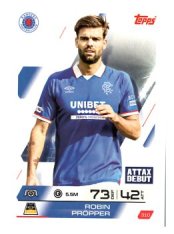 fotbalová kartička 2025-26 Topps Match Attax UCC 310 Robin Pröpper (Rangers FC)
