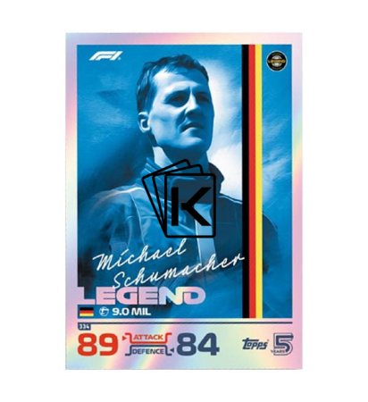 2024 Topps Turbo Attax Formule 1 Mega Tin Five Fold Černá