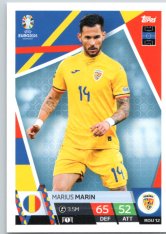 fotbalová karta Topps Match Attax EURO 2024 ROM12 Marius Marin (Romania)