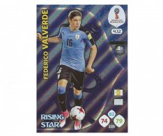 Fotbalová kartička Panini Adrenalynl XL World Cup Russia 2018 Rising Star 432 Federico Valverde