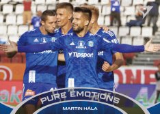 fotbalová kartička 2021-22 SportZoo Fortuna Liga Serie 2 Pure Emotions PE-15 Martin Hála SK Sigma Olomouc