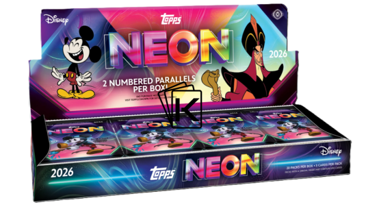 2026 Topps Disney Neon Hobby Box