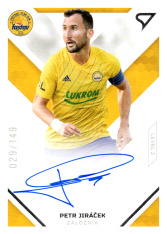 podpisová fotbalová kartička SportZoo 2020-21 Fortuna Liga Signed Stars Level 2 SS2-06 Petr Jiráček FC Fastav Zlín /149