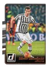 2016-17 Panini Donruss Soccer 113 Mario Mandzukic - Juventus