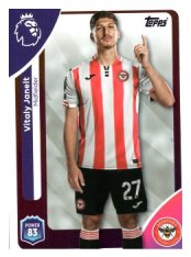 fotbalová kartička 2025-26 Topps  Premier League 62 Vitaly Janelt (Brentford)