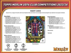 Předprodej 2023-24 Topps Merlin UEFA Club Competitions Blaster Box