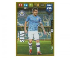 Fotbalová kartička Panini FIFA 365 – 2020 FANS FAVOURITE  47 David Silva
