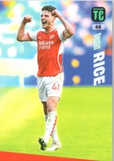 fotbalová karta Panini Top Class 46  Delan Rice (Arsenal)