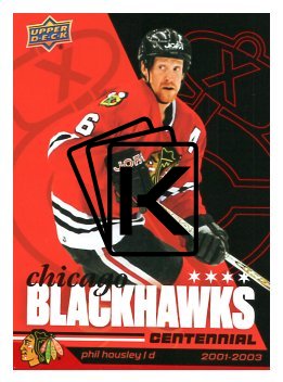 2025-26 Upper Deck Centennial Chicago Blackhawks 51 Phil Housley