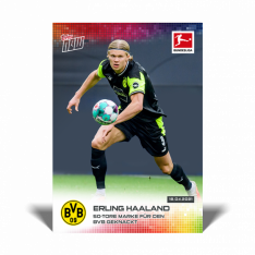 Fotbalová kartička Topps Now Bundesliga 172 Erling Haaland Borussia Dormtund
